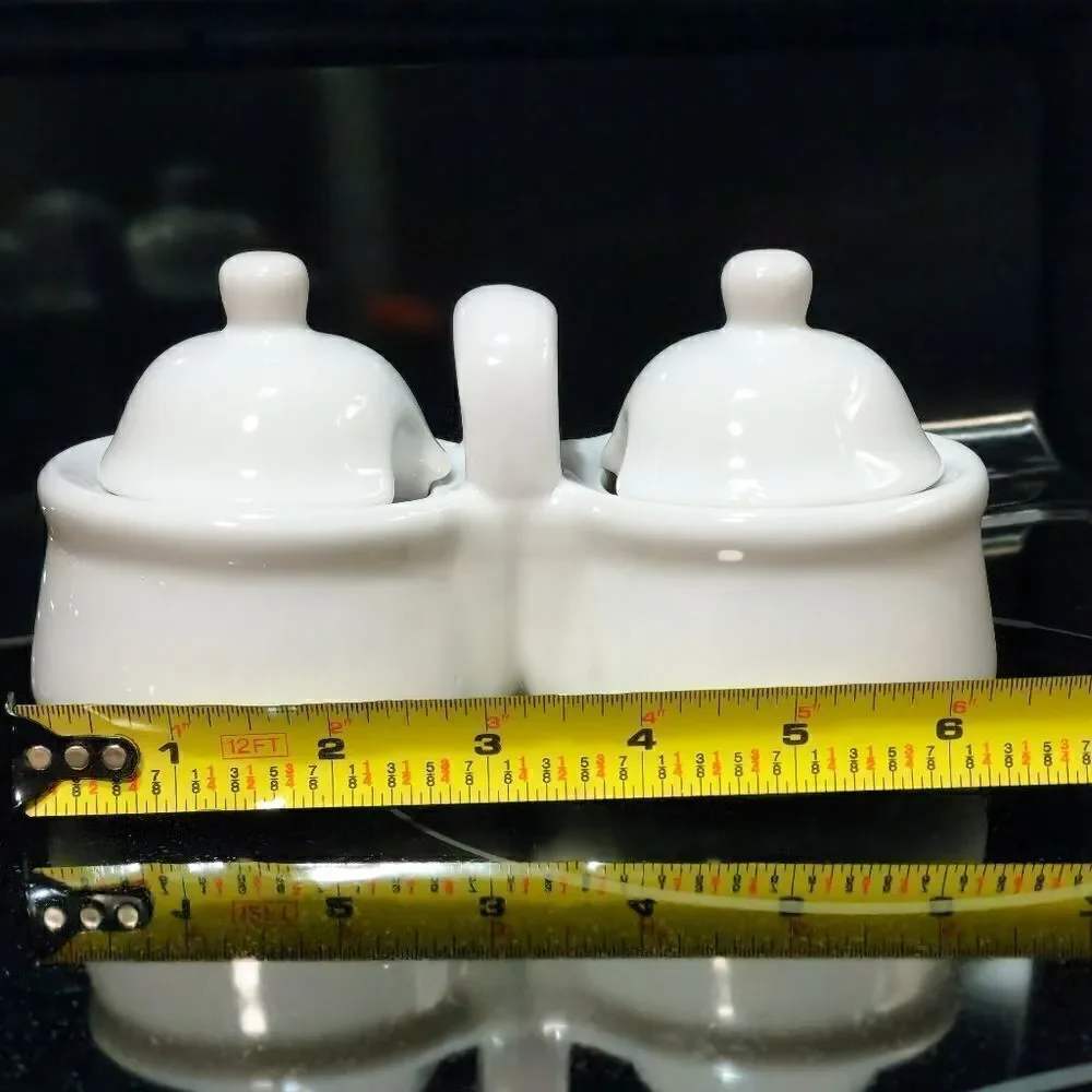 Vintage ceramic condiment server